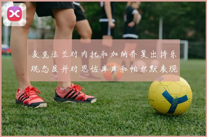 麦克法兰对内托和加纳乔复出持乐观态度并对恩佐库库和帕尔默表现表示满意
